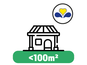 PEB Maison Bruxelles <100m² au prix de 260€