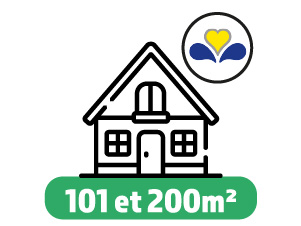 PEB Maison Bruxelles entre 101 et 200m² au prix de 290€