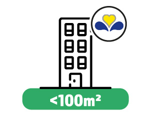 PEB Appartement Bruxelles <100m² au prix de 200€