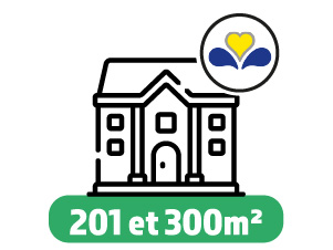 PEB Maison Bruxelles entre 201 et 300m² au prix de 320€